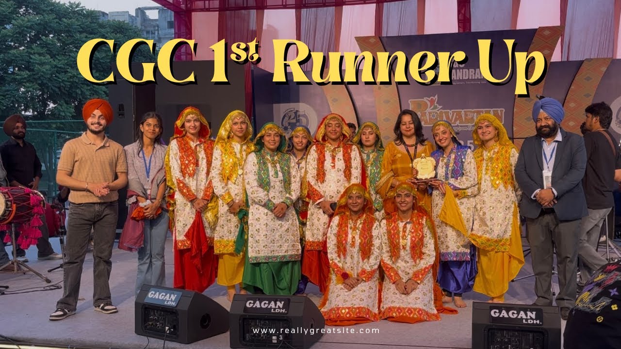 🏅1st Runner Up | Chitkara University Luddi | CGC Landran Fest | Parivartan’25 | Punjabi Folk Dance🔥