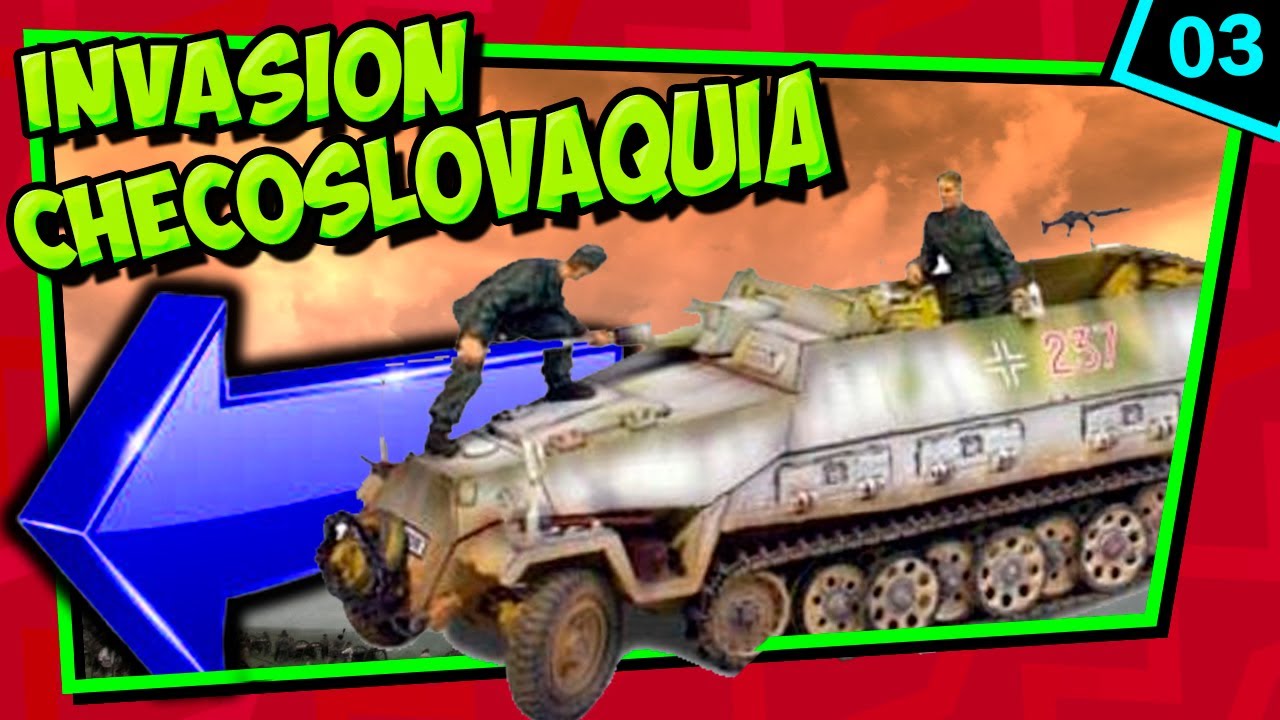 II Wojna Światowa - 003💥Aneksja Czechosłowacji ✅ Problem w Sudetach