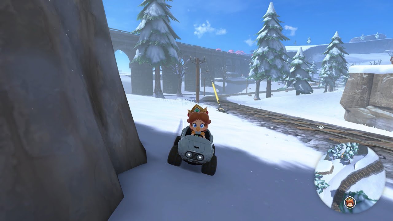 Baby Daisy Snow time!