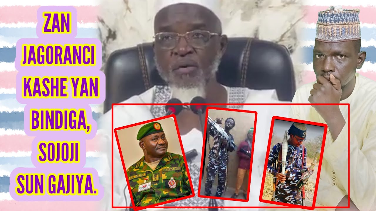 yanzu yanzu  m. bello yabo zai shiga daji  yaki da bandits, soji da bandit yan siyasa bakinsu daya. 