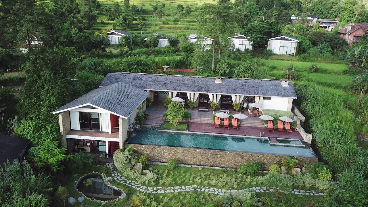 Sustainable Green Architecture, Pavilions Himalayas, Pokhara