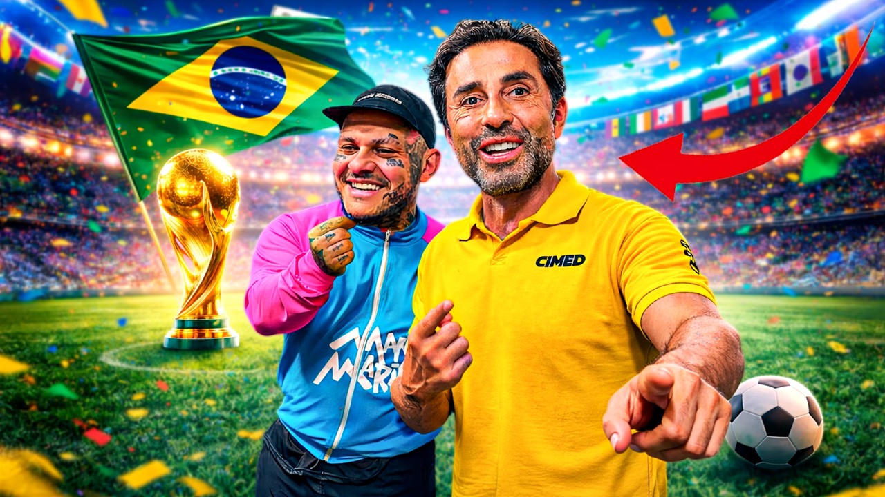 EU VOU PRA COPA DO MUNDO COM A CIMED 