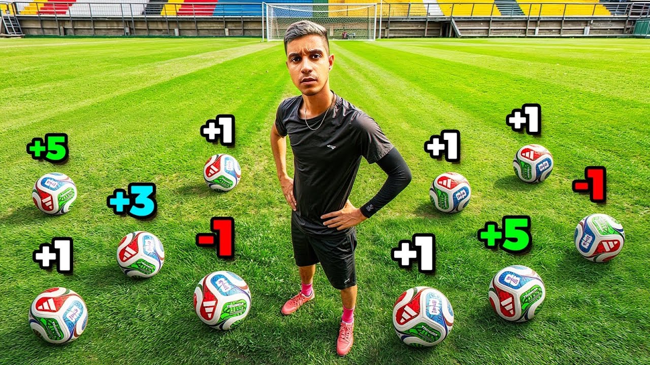 DESAFIO EXTREMOS DAS 10 BOLAS!