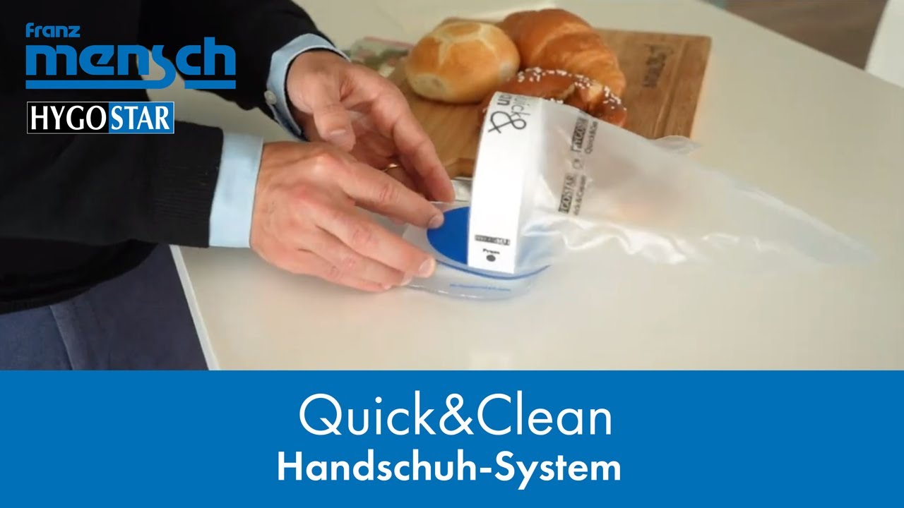 Quick&Clean | Handschuh-System