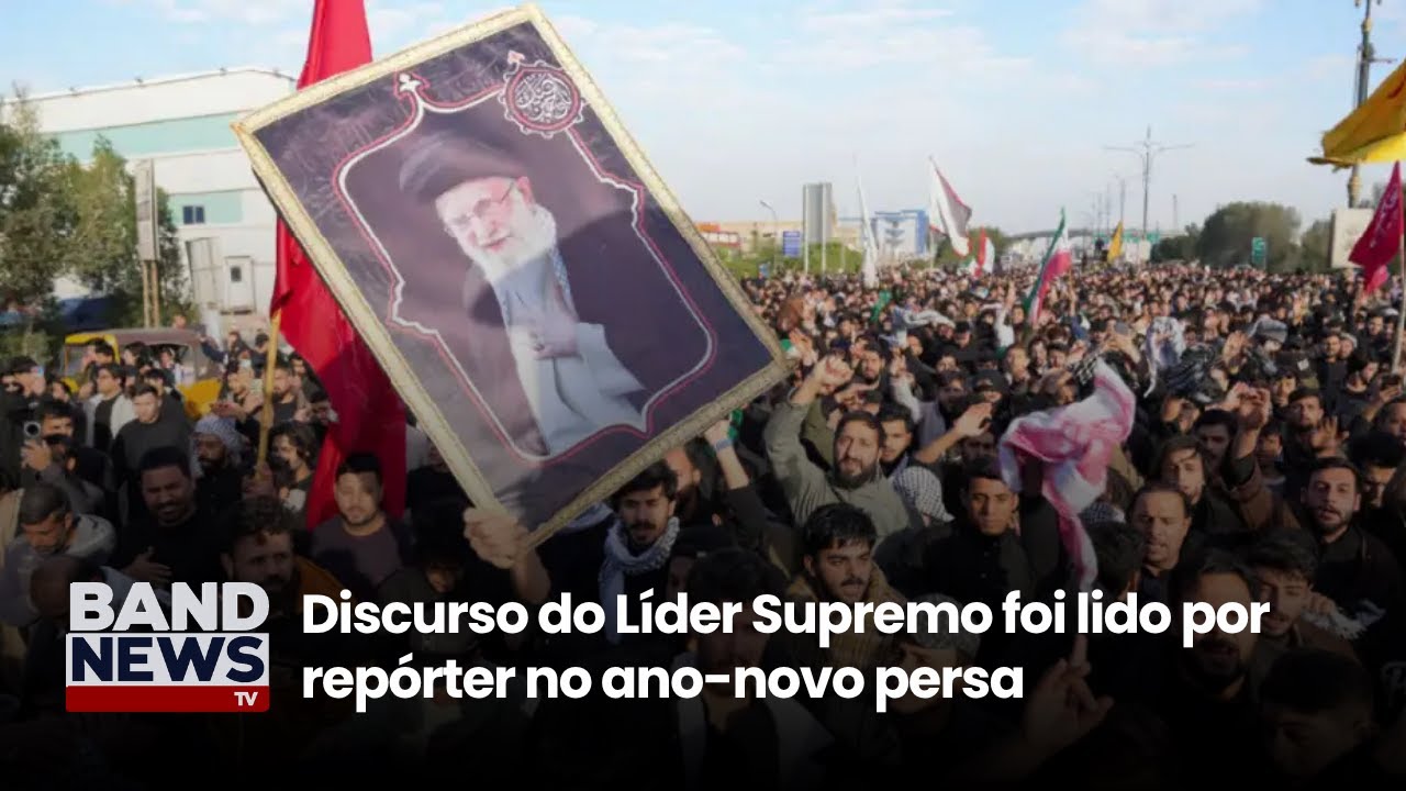 Líder Supremo do Irã faz seu segundo discurso público | BandNews TV