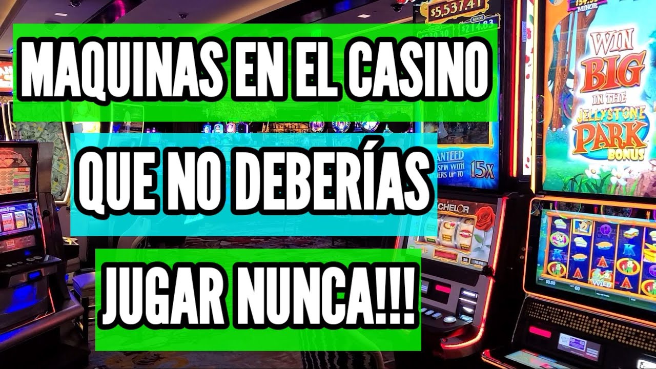 MAQUINAS QUE NO DEBES DE JUGAR EN El CASINO 🚫 | SLOT MACHINES QUE DEBER&Iacute;AS EVITAR SIEMPRE! 🚫 EP.3