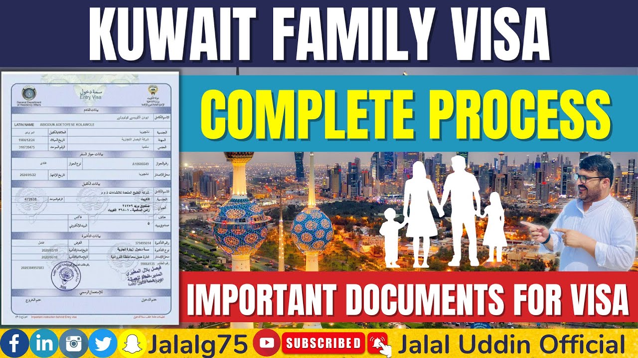 Kuwait Family Visa Process Step by Step
