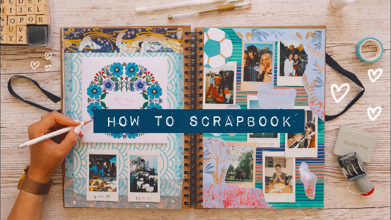 🎨 DIY HOW TO SCRAPBOOK || inspiration & ideas