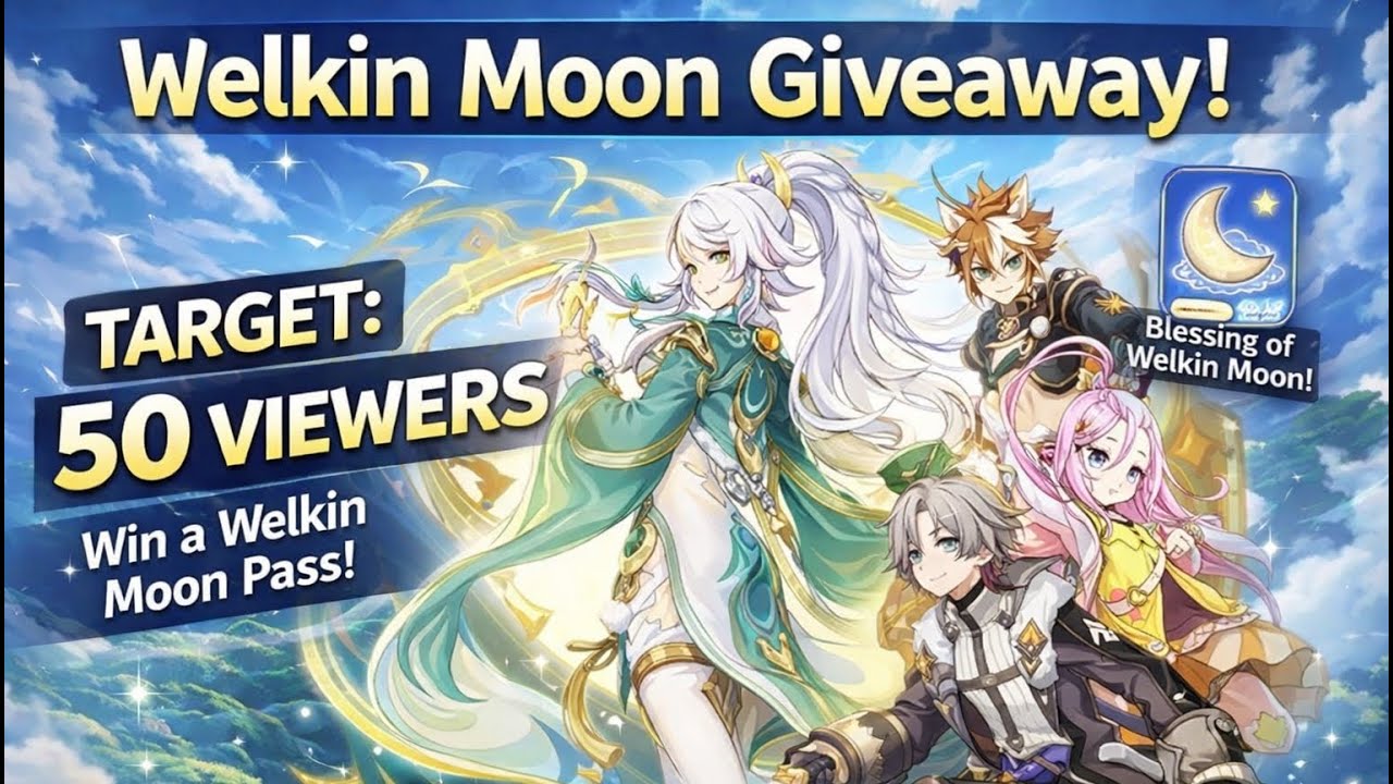 🔴  Zibai pull live stream | Weelkin Moon Giveaway | Genshin Impact (Indian streamer) 