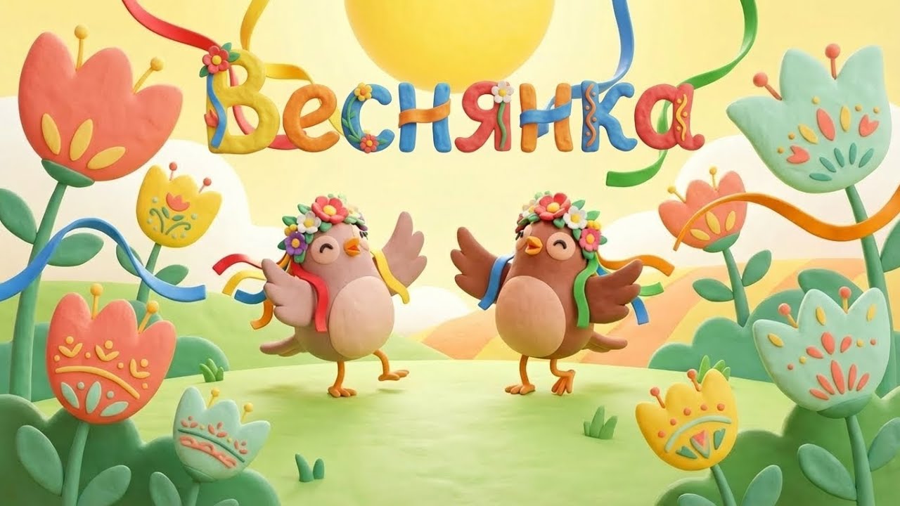 Веснянка 🌸 Сучасна пісня на свято Весни | Етно-поп для дітей | ROOMinROOM