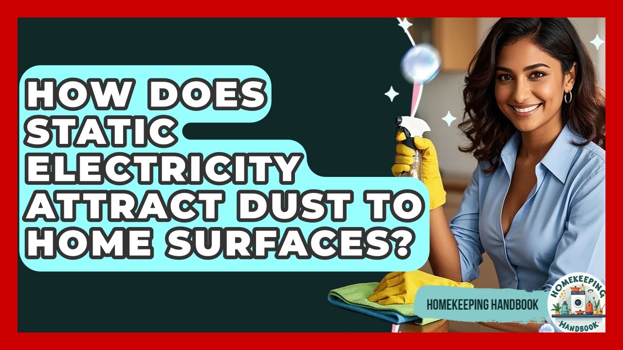 How Does Static Electricity Attract Dust To Home Surfaces? - Homekeeping Handbook