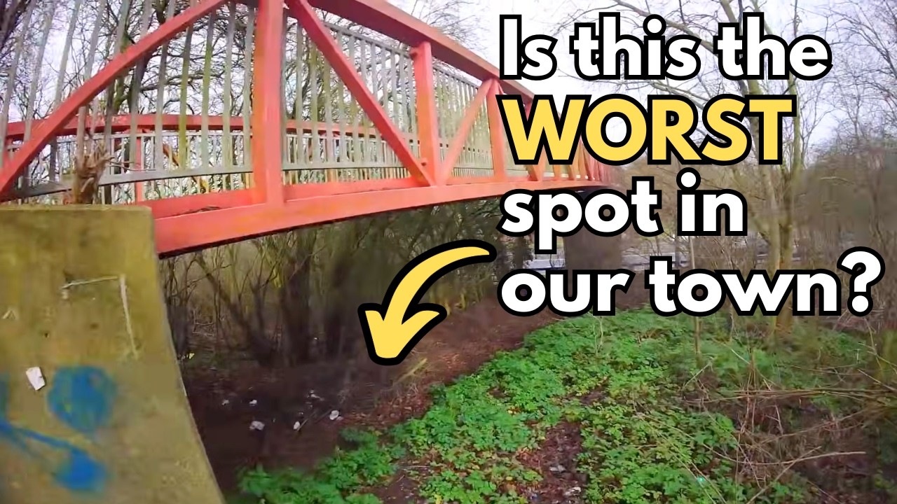 We were SHOCKED by the amount of rubbish here... Litter picking #31