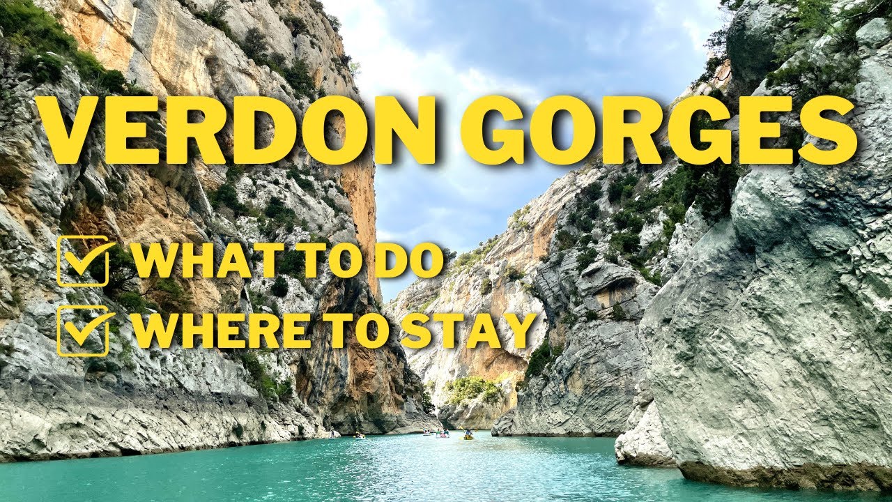 Travel Vlog Part 3 | Exploring the South of France 🇫🇷 | Verdon Gorges, Moustiers Sainte Marie & More