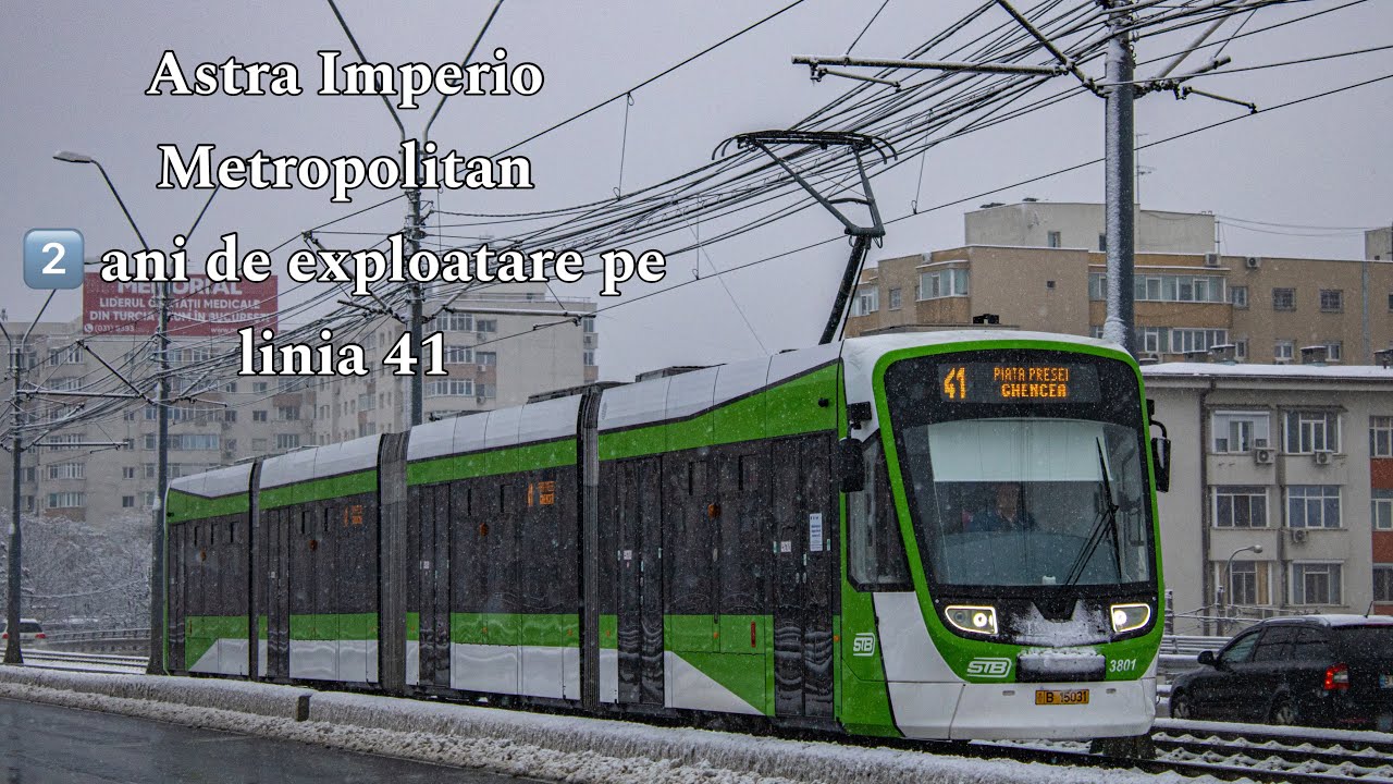 Astra Imperio Metropolitan: 2 ani de exploatare pe linia 41
