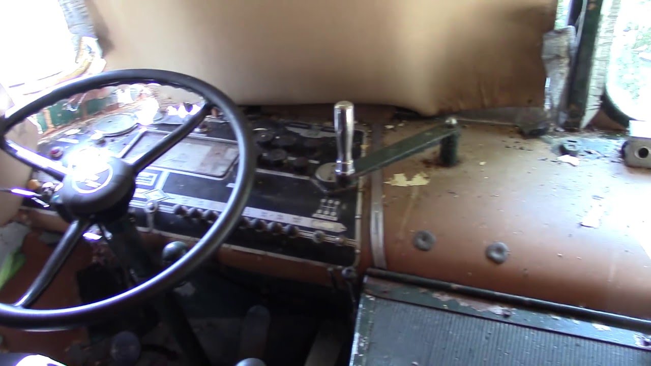 1957 Western flyer bus inside look