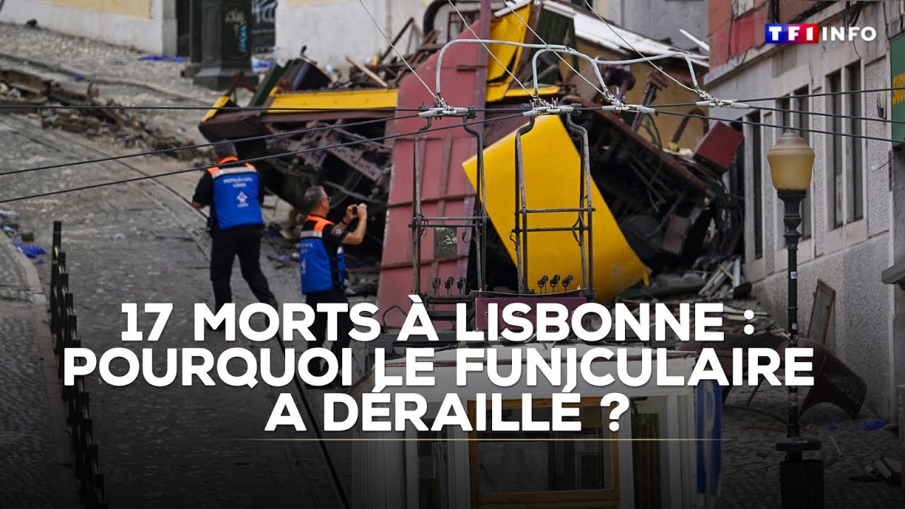 17 morts à Lisbonne, pourquoi le funiculaire a déraillé ?｜TF1 INFO