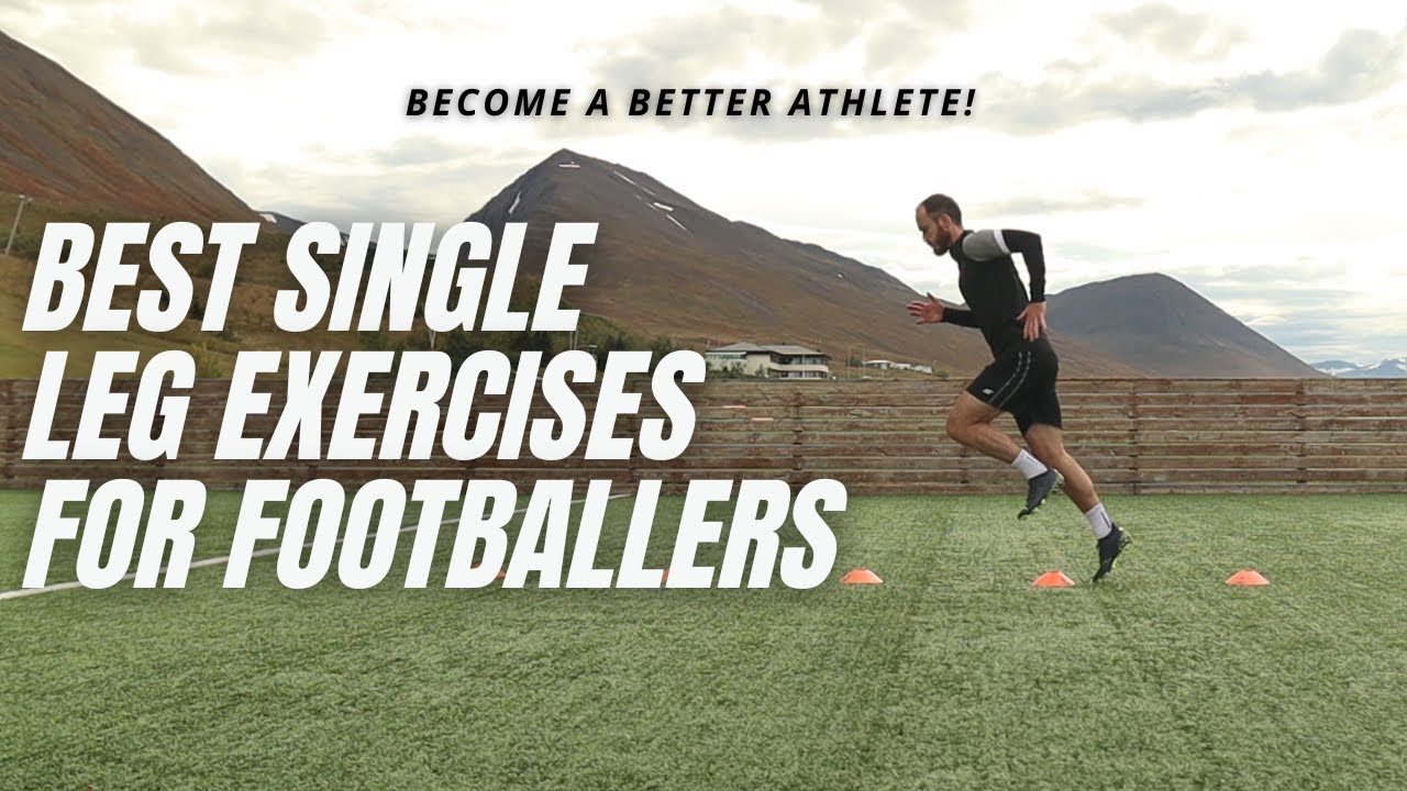 TOP 5 Single Leg Exercises for Footballers | Become A Better Athlete