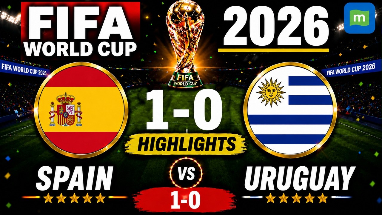 Uruguay vs Spain Highlights | Spain Beat Uruguay 1-0 | All Goals & Match Highlights | FIFA World Cup