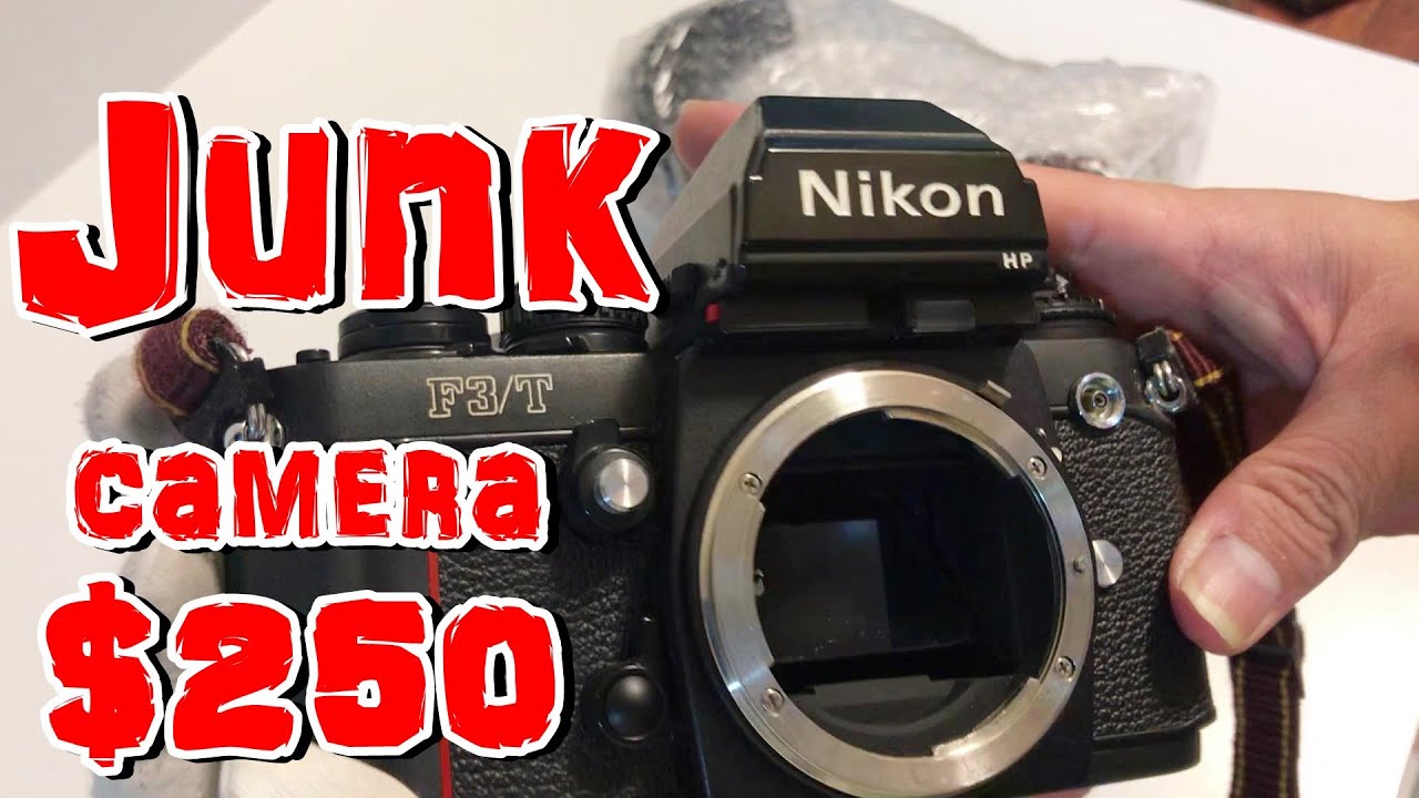 Opend Buy junk camera at auction F3T & F4