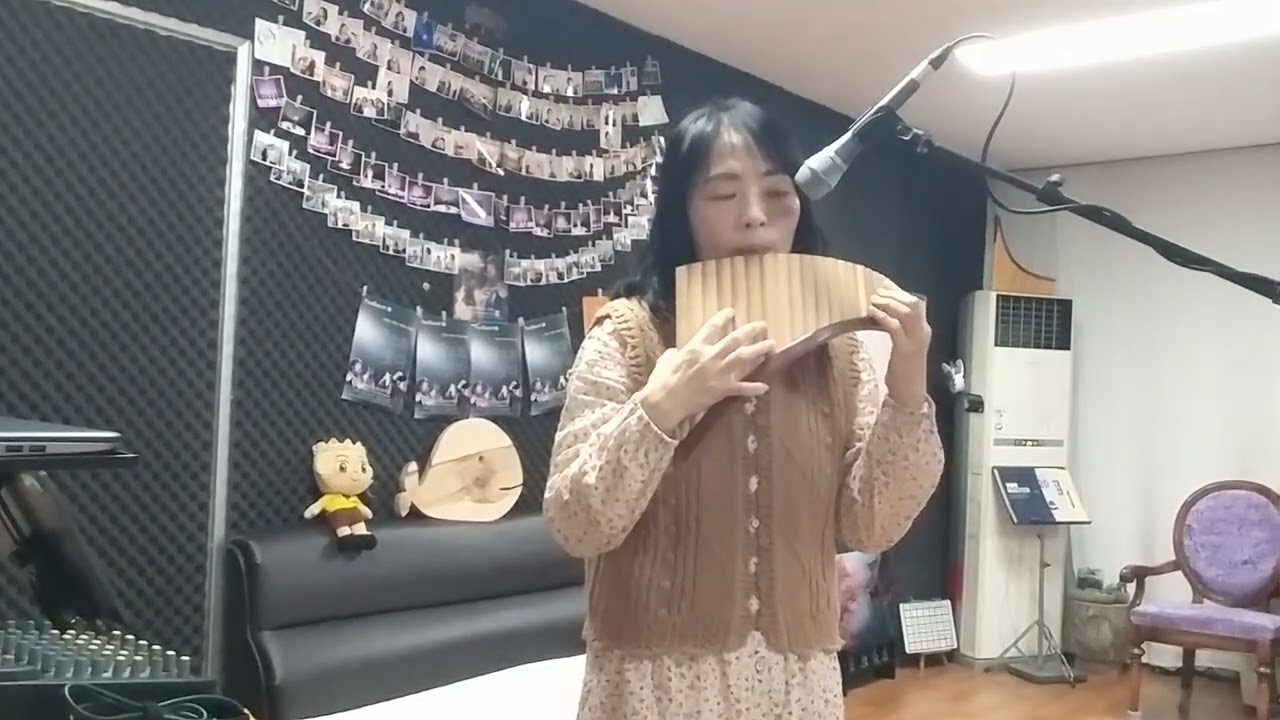 월량대표 아적심 (Kenny  G 버전) _ 신혜원팬플룻  _  panflute_shinhaewon 