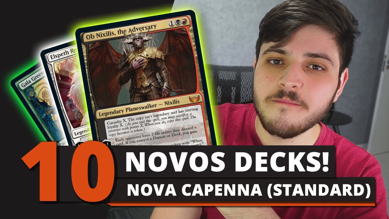 🏆 10 DECKS STANDARD C/ RUAS DE NOVA CAPENNA!