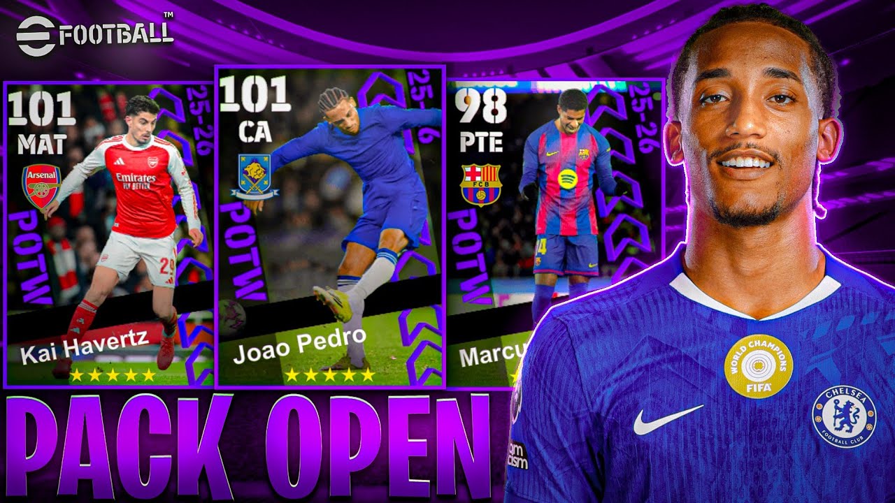🔥 PACK OPEN EM BUSCA DO JOÃO PEDRO 101 DA BOX DA CHAMPIONS NO EFOOTBALL MOBILE 2026!