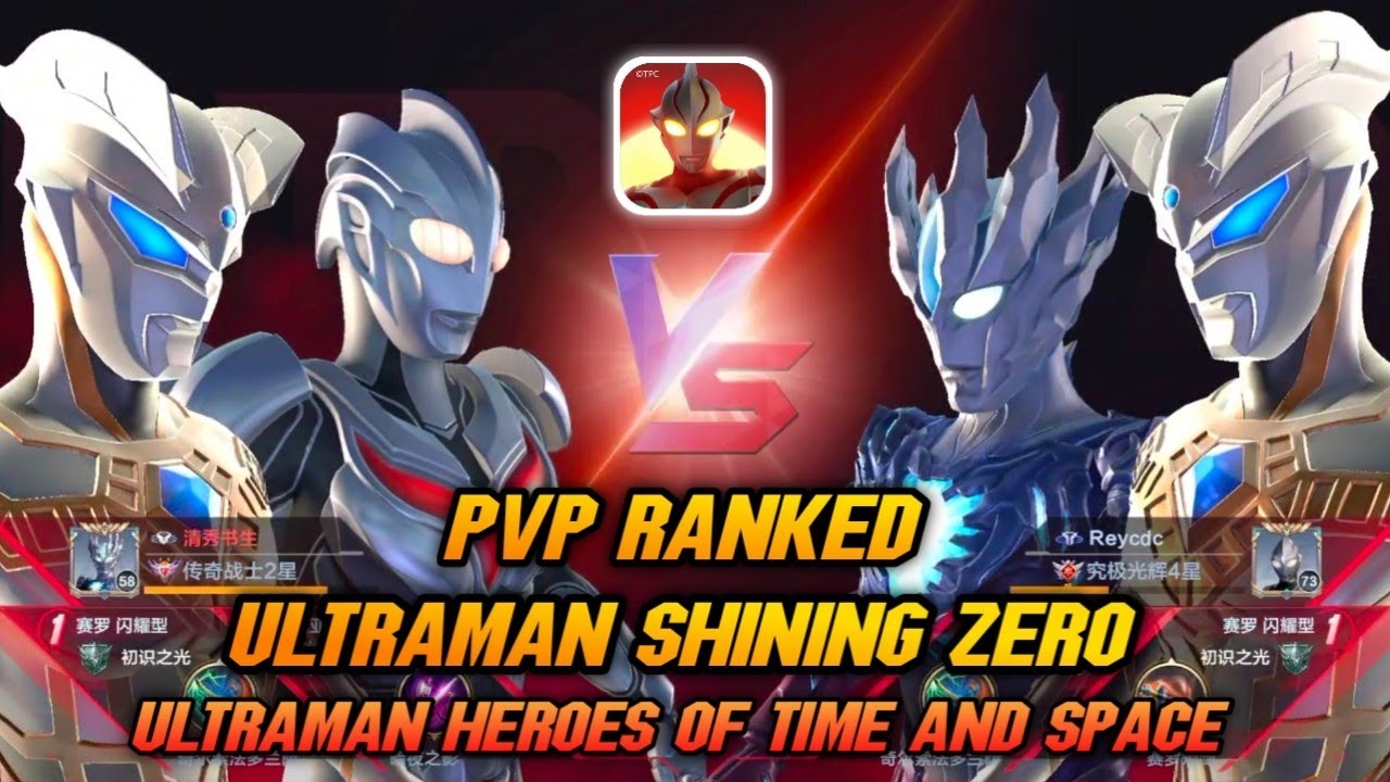 PVP RANKED GAMEPLAY ULTRAMAN SHINING ZERO DI GAME ULTRAMAN HEROES OF TIME AND SPACE #ultraman 