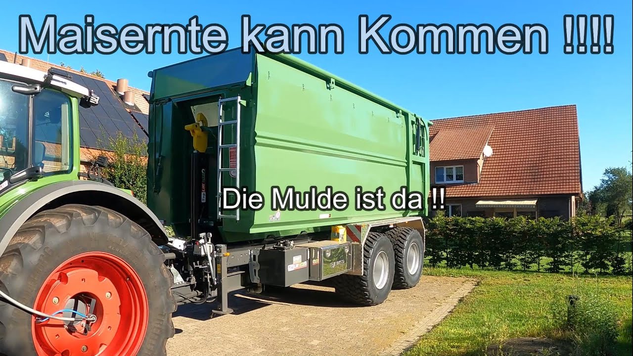 #vlog78 Die neue Mulde ist da/ erstes Fuder Mais 2023