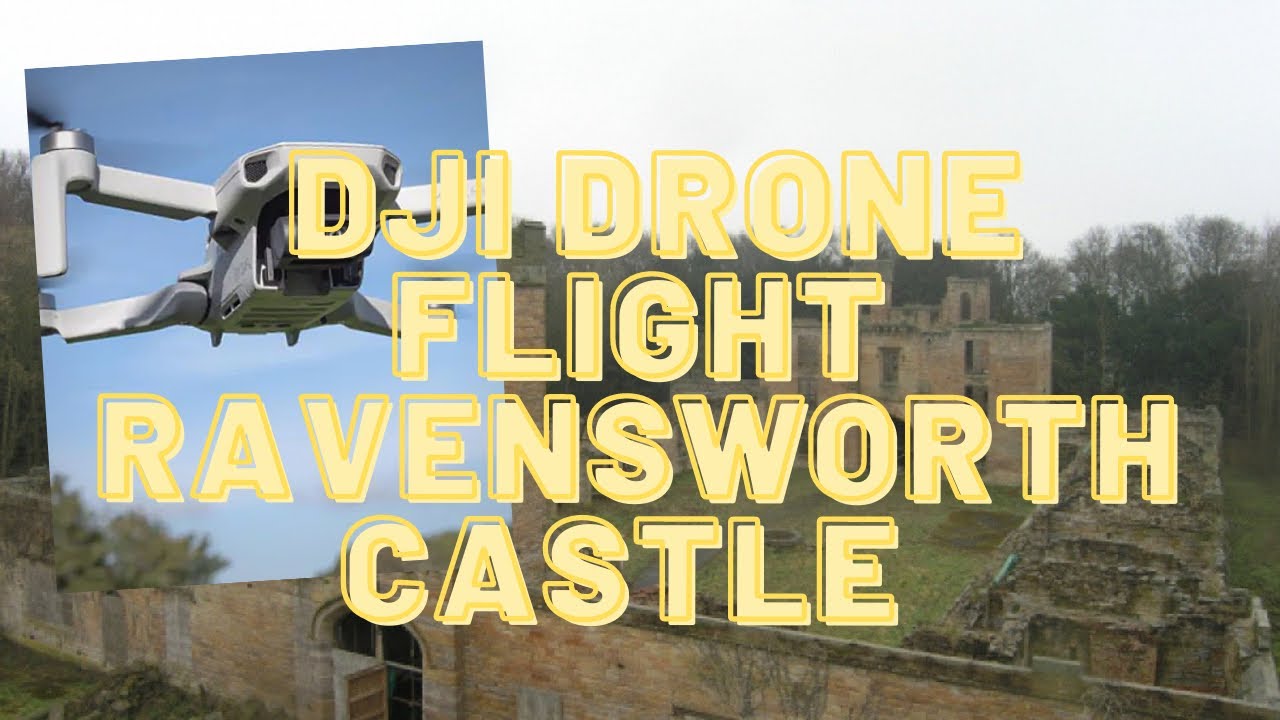 Ravensworth Castle Drone Flight DJI Mavic Air 2