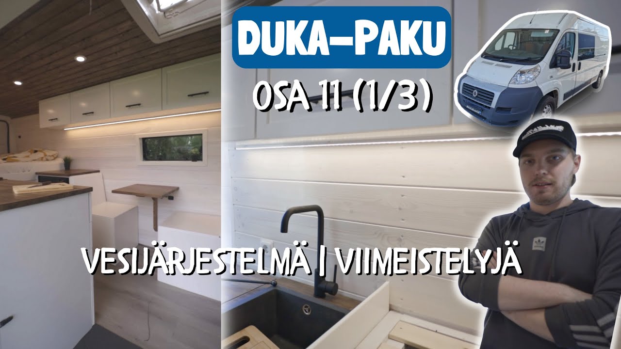 DUKA-BUILD OSA 11 | VESIJÄRJESTELMÄ | VIIMEISTELYJÄ | 1/3