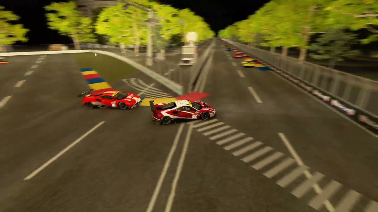 New Bucharest Ring – Bucharest - Romania - Assetto Corsa - Ferrari 488 GTE Night Race