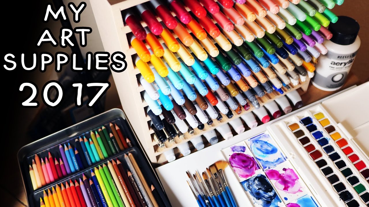 My Art Supplies 2017
