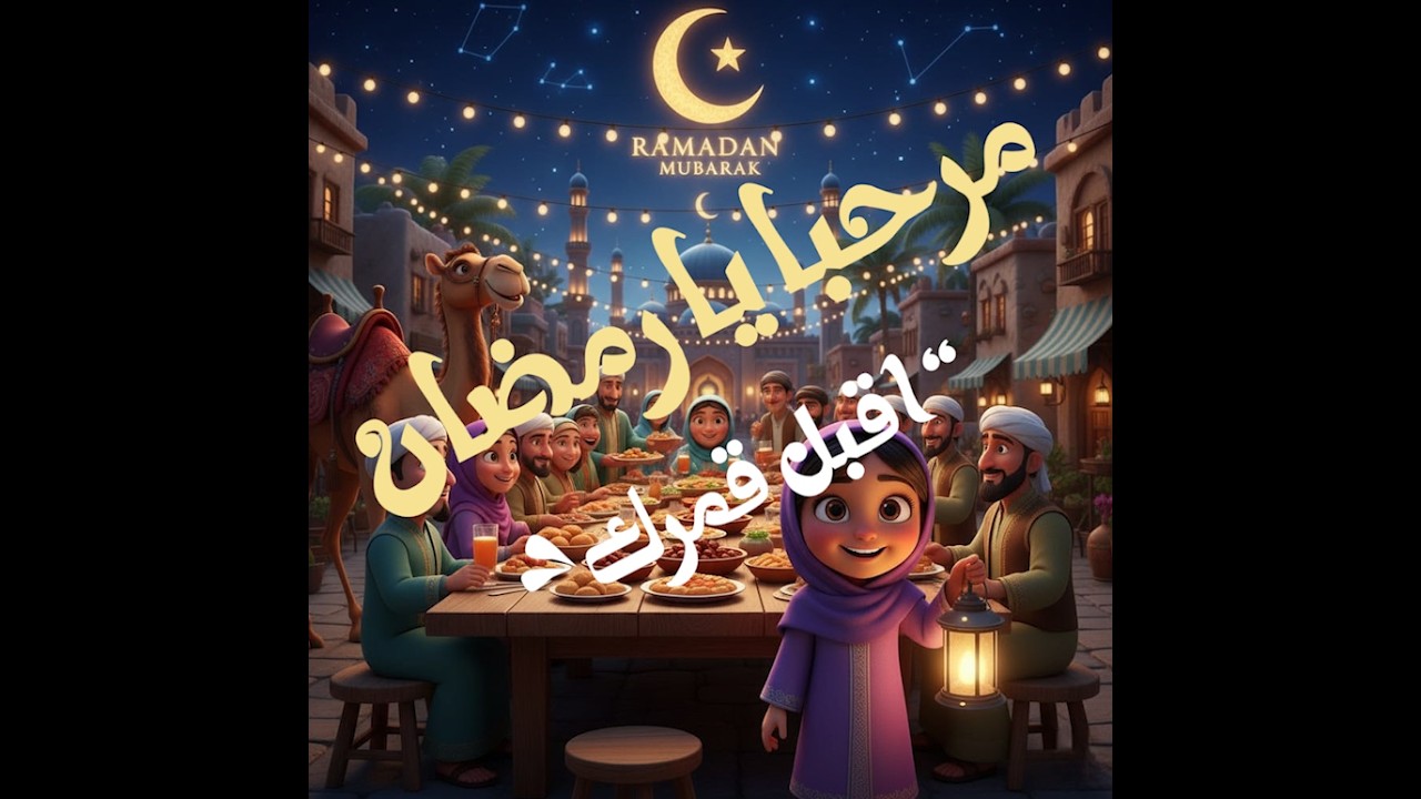 اغنية مرحبا يا رمضان 2026 ( اقبل قمرك بعد غياب ) / ايفا عمر / ft.Eva Omar / من اجمل الاغاني