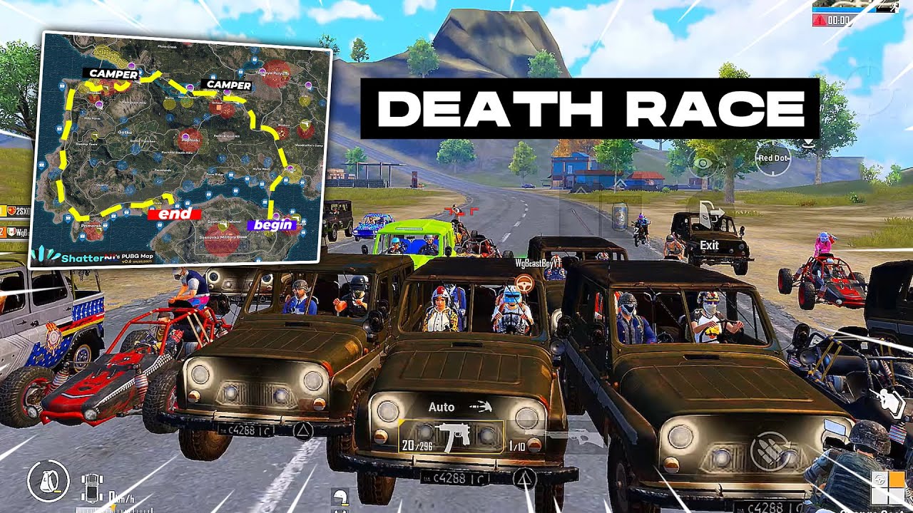 New PUBG Mobile MODE DEATH RACE (BEST MOMENTS) PT.3