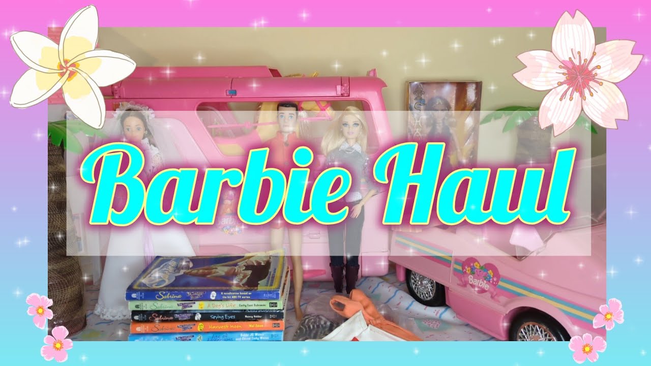 BARBIE HAUL & SABRINA THE TEENAGE WITCH BOOKS