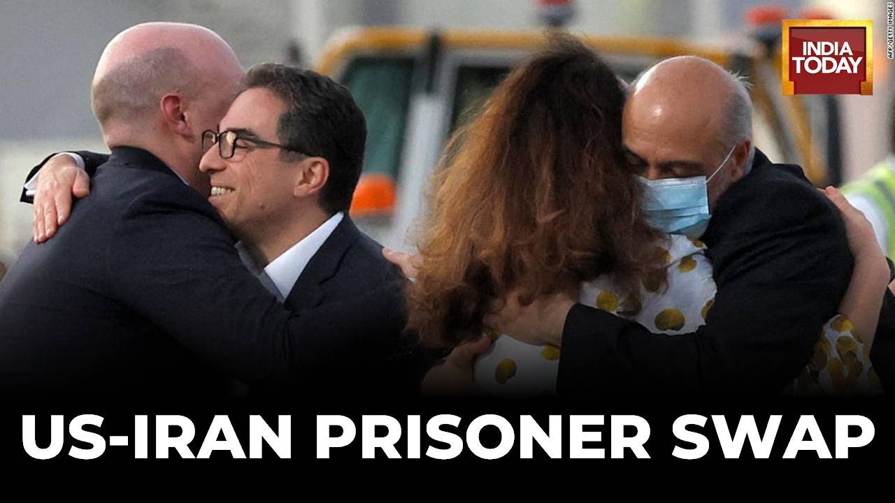 Amid Tense Relations, US prisoners in a swap with Iran arrive in Qatar