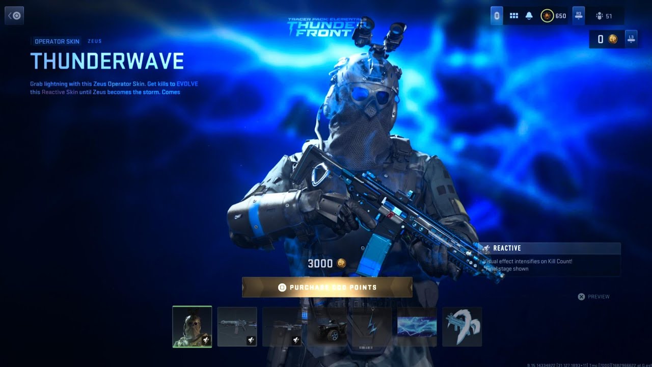 *New*Thunder Front ELEMENTAL Tracer Pack