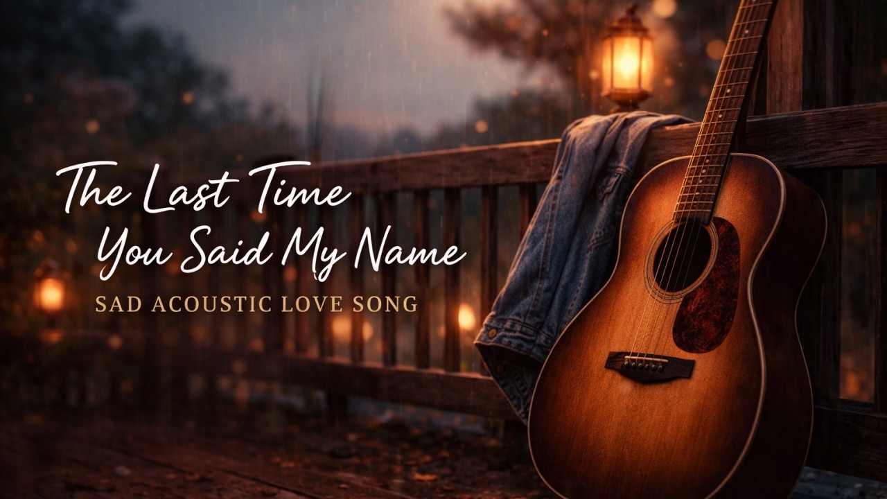 The Last Time You Said My Name | Sad Acoustic Breakup Song