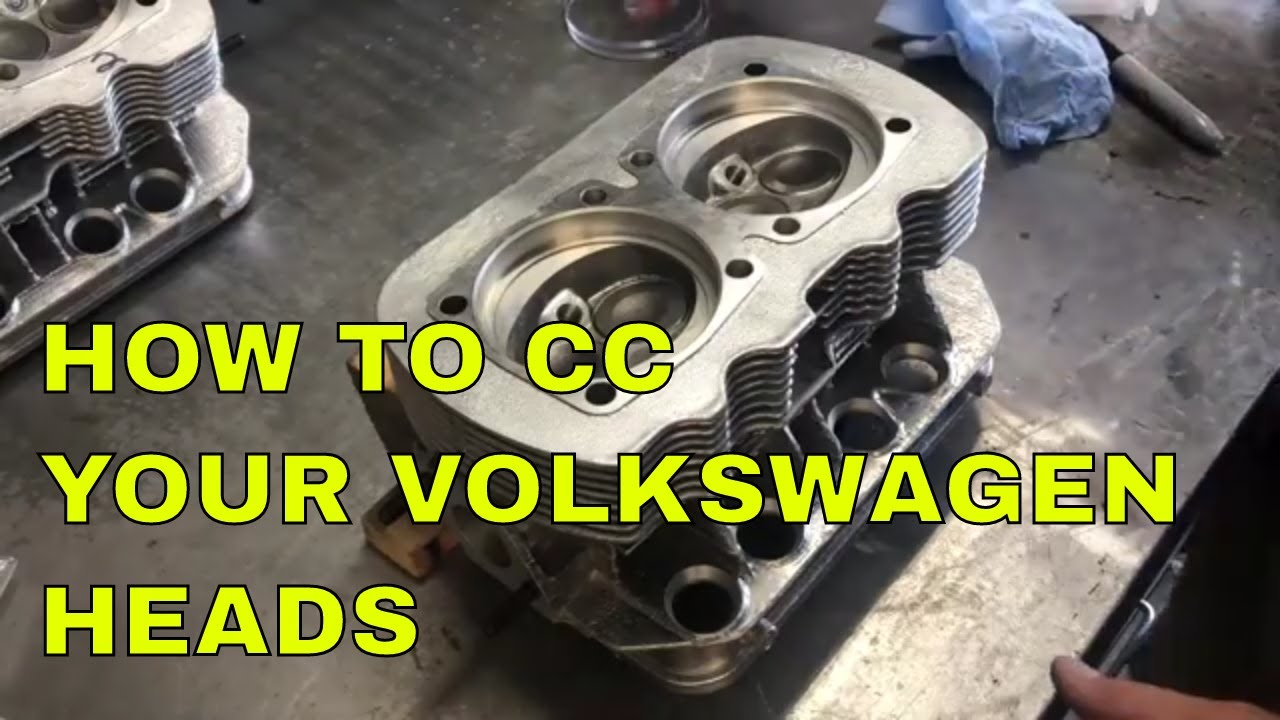 How To CC Your Classic Volkswagen Heads. Bentley's Engine Part 5