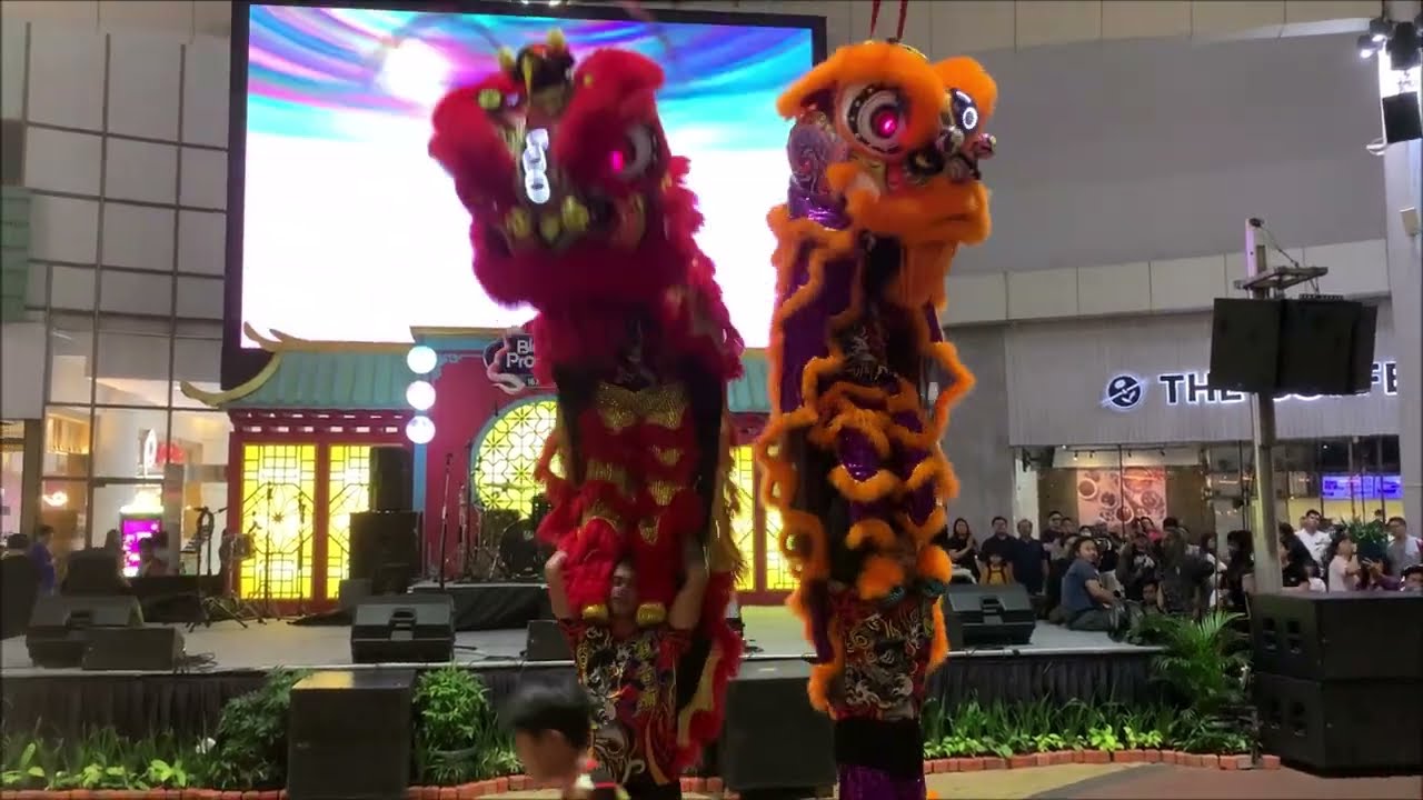 19 Jan 2025 Breathtaking Barongsai Lion Dance Imlek CNY Summarecon Mall Serpong Tangerang Indonesia