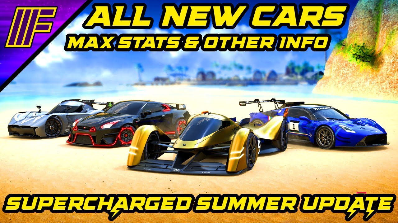 NEW QUICKEST ACCELERATION!? ALL NEW CARS + MAX STATS (Supercharged Summer Asphalt 9 Update #37)