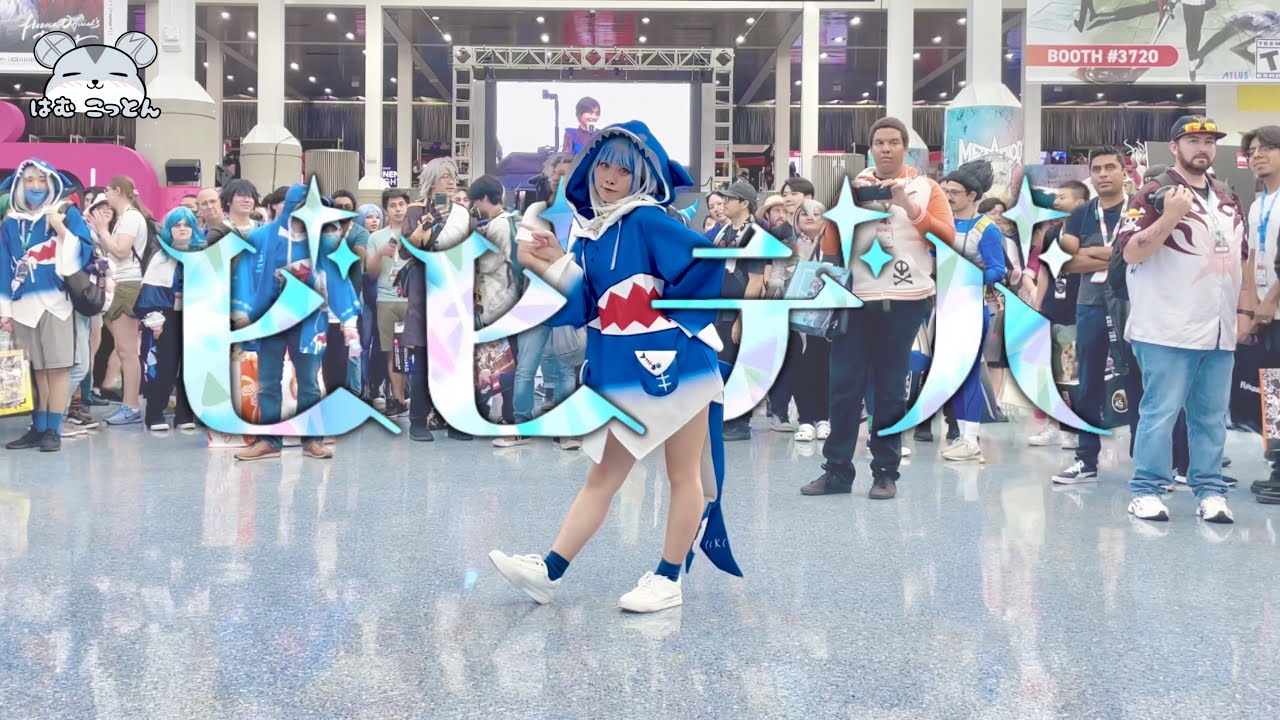 BIBBIDIBA (in earthquake) Public Dance in Gawr Gura Cosplay【Hoshimachi Suisei】【AX2024】