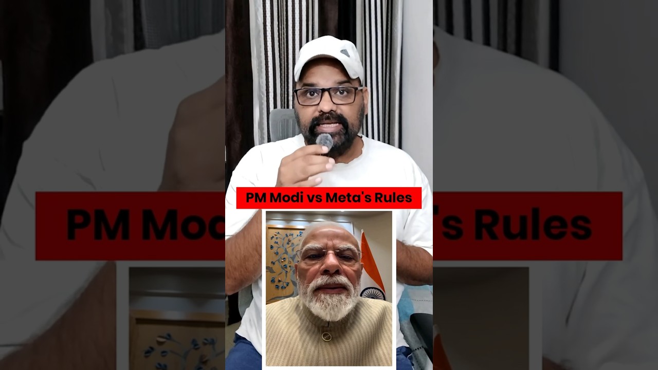 Why Meta Restricted PM Modi's Video on Facebook? | PM Modi vs Meta's Rules | #shorts #modiji #meta