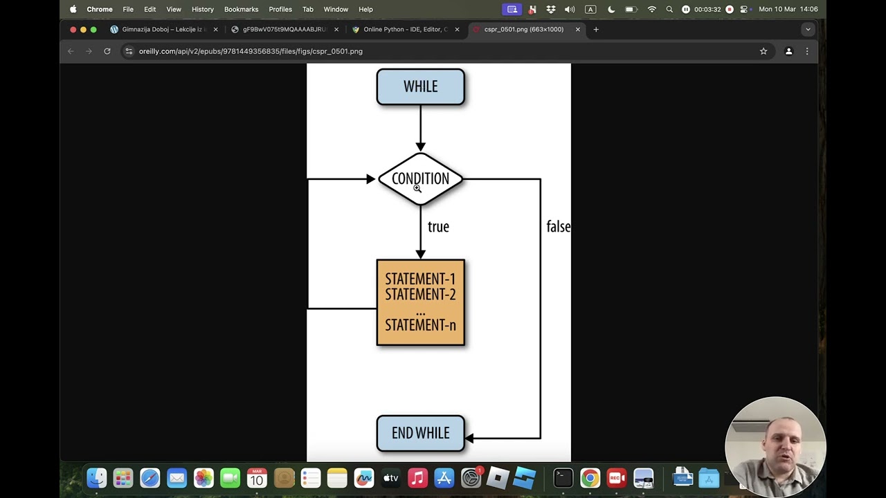 Python 3 - Naredba  WHILE