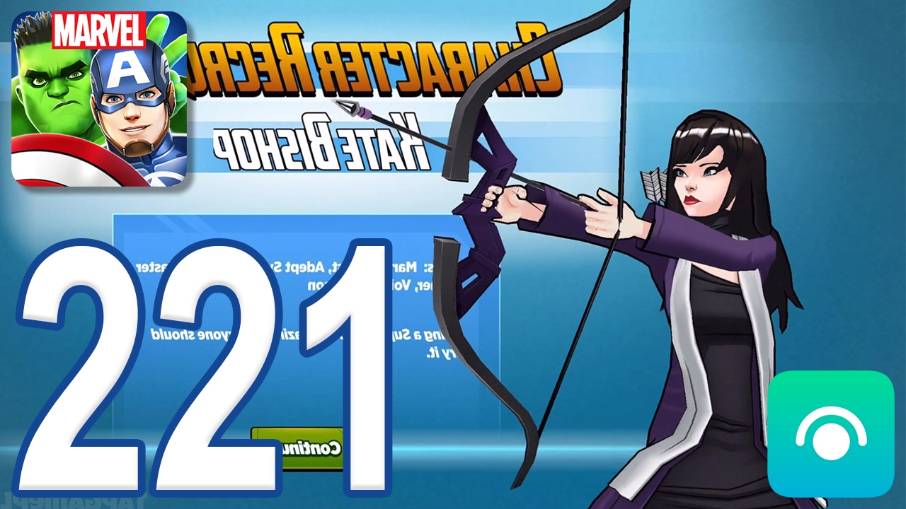MARVEL Avengers Academy - Gameplay Walkthrough Part 221 - Level 29, Kate Bishop (iOS, Android)