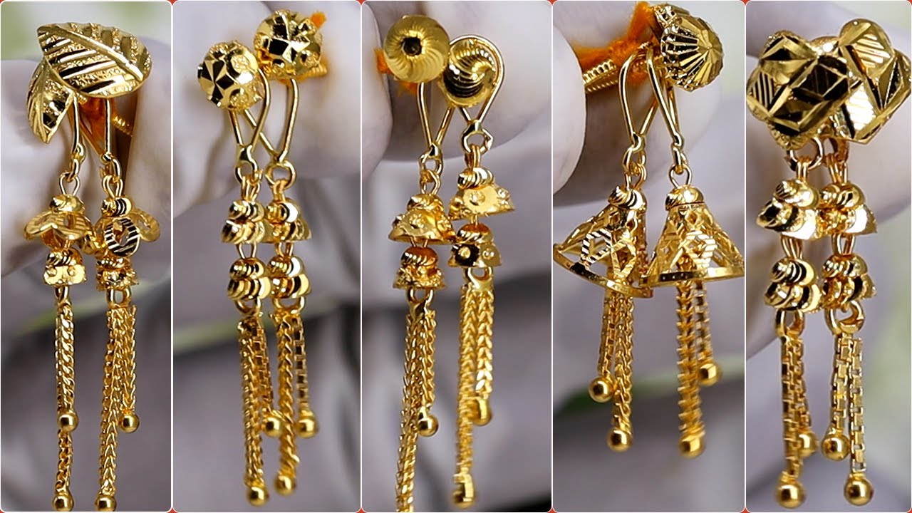 2 Gram Gold Earrings With Price