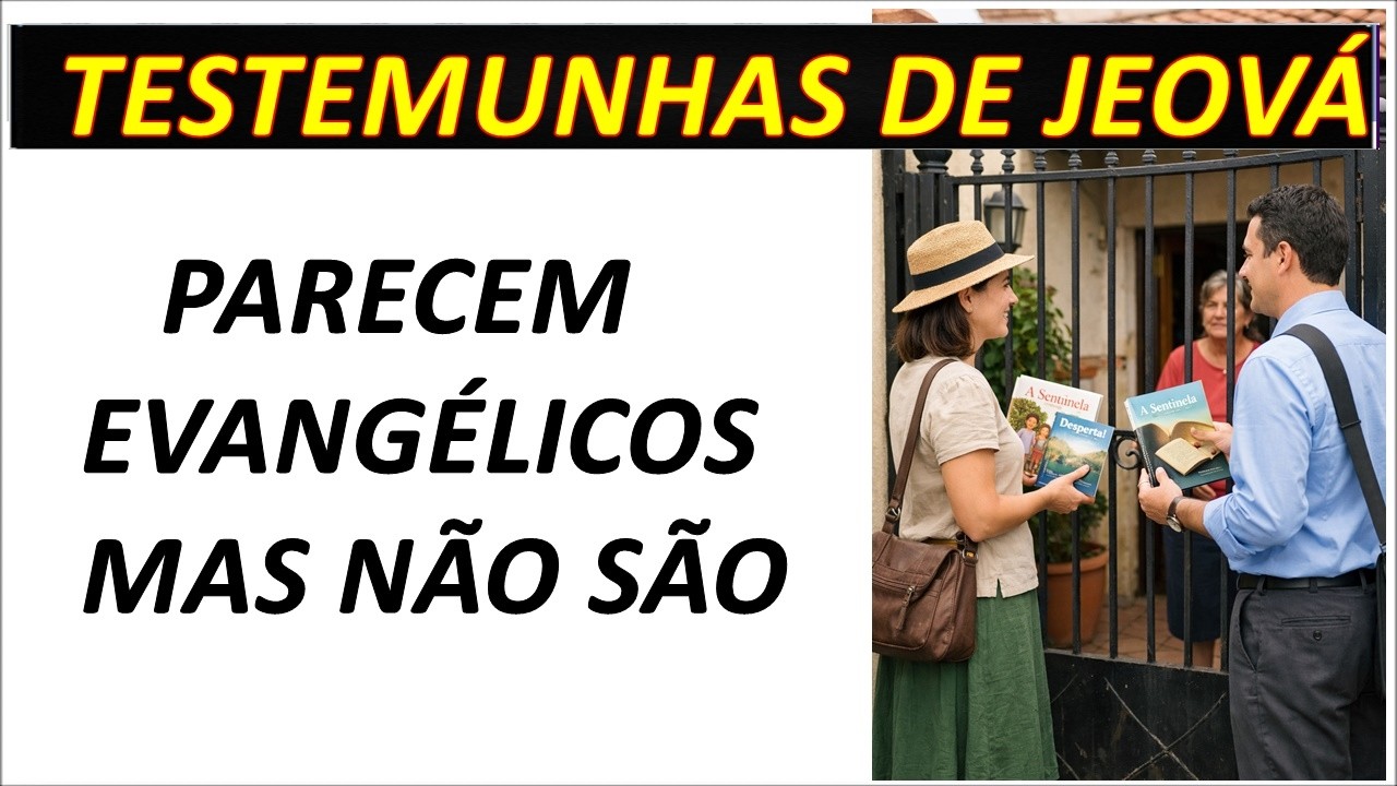Quem são as testemunhas de Jeová? Uma seita ou uma religião cristã evangélica? Como saber na bíblia?