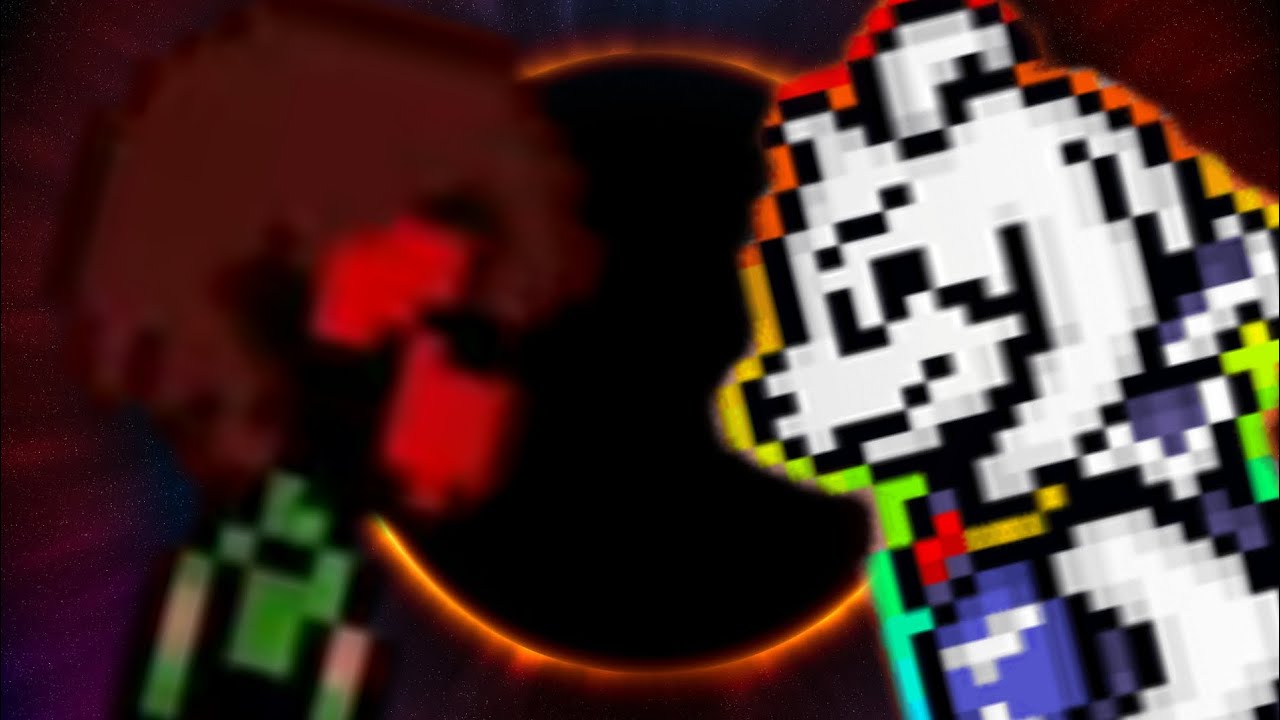 Bonetale Hate Chara Vs KingPig's Asriel Custom (What if fight)