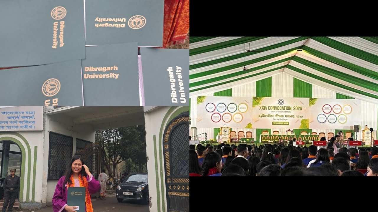 Convocation Day, Dibrugarh University #fypviral #trending #Convocation #Dibrugarh University 