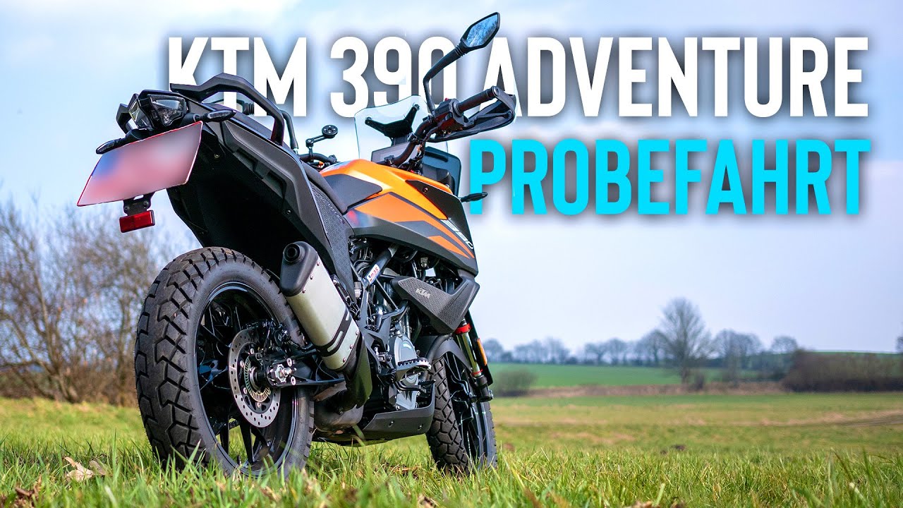 KTM 390 ADVENTURE // Probefahrt, Offroad und Top Speed